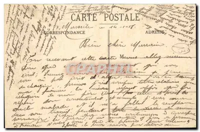 Marsiglia - Fontana Cantini - EL. — Verso