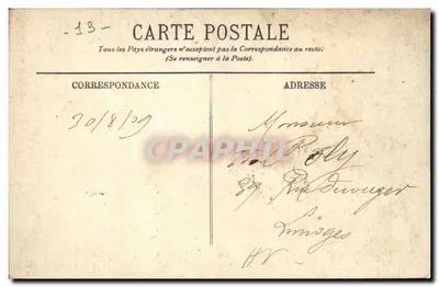 Marsylija — Ogólny widok Malmousque — LL — nr 239 — Rewers