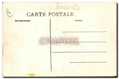 Marseille — Castelo d'If — L.M. — Verso