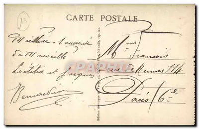 MARSEILLE - Plac Bursztynowy - A. T. — Rewers