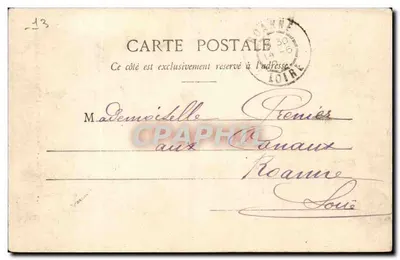 Widok wnętrza Kościoła św. Marthe — (XIV wiek) — Montpellier — Rewers
