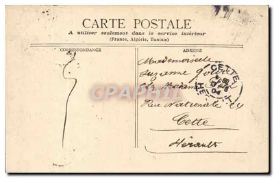 Marseille - LA CORNICHE — wydawca STABROCK, Paryż — numer serii nie widoczny — Rewers