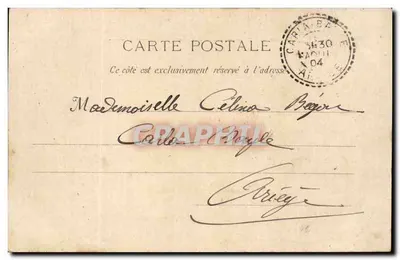Marsiglia — Il Forte Saint-Jean — G. M. 85, editore — Verso