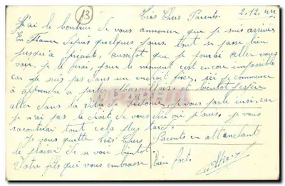 PÉLISSANNE — A Fachada da Igreja — Verso