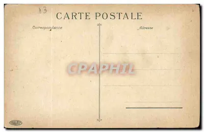 Salon — Ponte sobre a Touloubre — Carta postal n°13 — Verso