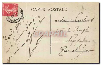 Tarascon — Zamek — wyd. Brueil, nr 3745 — Rewers