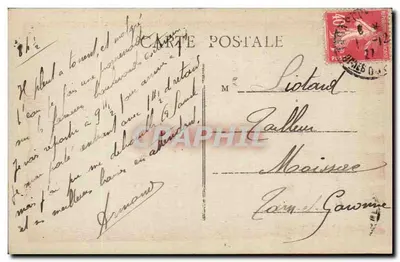 Tarascon - Brama La Condamine — wydawca Brueil, n° 2751 — Rewers