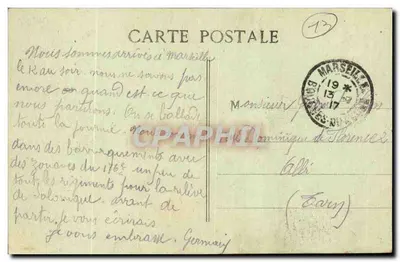Marseille - Rue Noailles i Carefour St-Louis — I.P. — Rewers