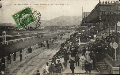Marseille - Parque Borely - As Tribunas - R.