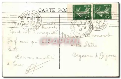 Marseille — Een Hoekje van het Oude Haven — LR — Achterkant
