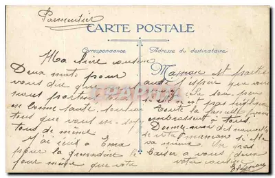 Marsiglia — La Porta d'Aix — editore L.V. e n° 2534 — Verso