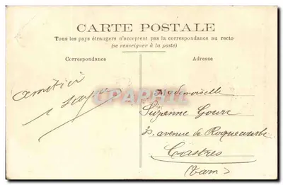 Marseille - Koloniaal Tentoonstelling 1906 - Het Grote Paleis — Magasin Général, Marseille — Achterkant