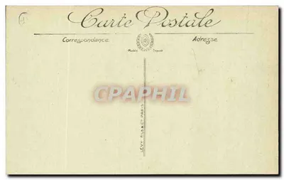 Marseille — A Igreja das Reformadas e o Monumento dos Mobiles — Editor Levy Fils & Cie, Paris — Verso