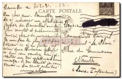 MARSEILLE — Quai du Port i Rue de la République — Wydawca: C. L. B. (n° 40) — Rewers
