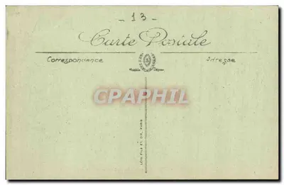 Marseille — O Farol da Désirade — Partida de um Correio — Verso