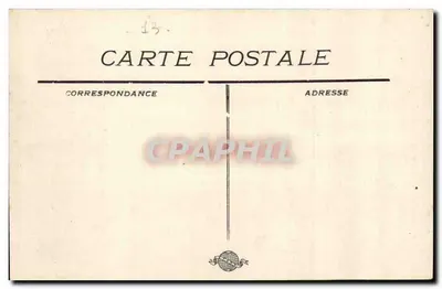 Marseille - Kade van de Broederschap en Oude Haven — n° 22 — Achterkant