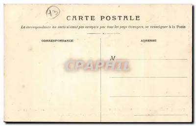Tarascon — Zamek zwany Zamkiem króla René (strona rzeki Rony) — Fot. Blanchin Tarascon — Rewers