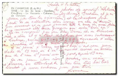 Camargue — Cenas de vida e paisagens — Edições ROHPERTSCH — Verso