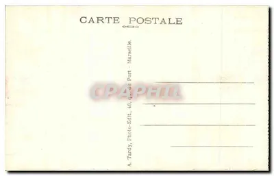 Martigues (A Veneza da Provença) — O Porto de Ferrières — Verso