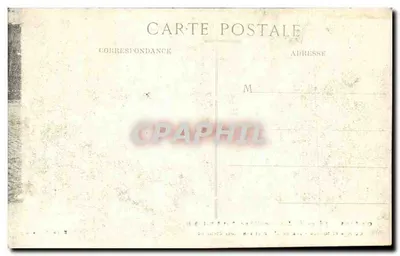 Orléans — Feesten van Jeanne d'Arc (7 en 8 Mei 1912) — Editeurs Bourgeois — Achterkant