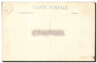 Orléans — La rue Jeanne d'Arc — editore Orléans, n° 4091 — Verso