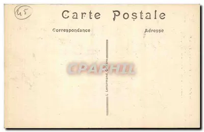 Créans (Loiret) — Katedra — Kościół Świętego Krzyża — Wydawca L. Lenormand, n° 304 — Rewers