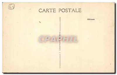 Orléans — Een Toren van de Kathedraal — Uitgever L. Le Normand, n° 4097 — Achterkant