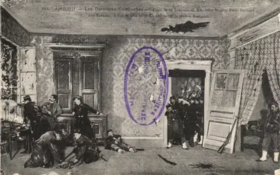 Ambigu — As Últimas Cartuchos — 5º Quadro: A Defesa da Casa Bourgorie — Suzyane Pierson, editora, Sedan