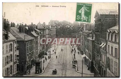 Sedan — Avenida Crussy — Editor: Sedan, n° 238