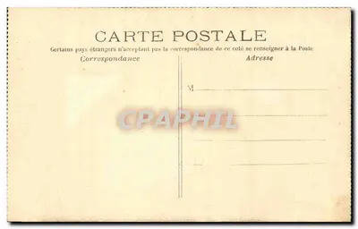Tours (Indre-et-Loire) — Hotel Gouin — Verso