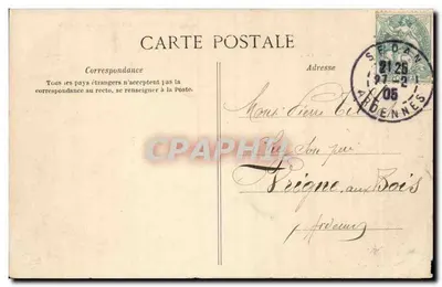 Saint-Albert — Chalet — Wydawca Sédan, nr 144 — Rewers