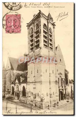 Troyes (Aube) - Église Saint-Nizier, ensemble Nord-Ouest — Robel