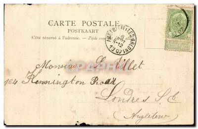Baraque de Sugny — Bélgica — Edit. L. Duparque, Florenville N°1202 — Verso