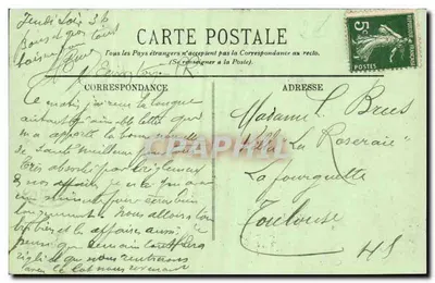 Bordeaux — A Porta das Salinas — LL. — Verso