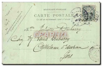 Bordeaux — Los Quinconces — La Feria — LL. — Reverso