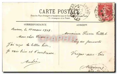 Paryż — Plac Bastilijski — LL. — n°175 — Rewers