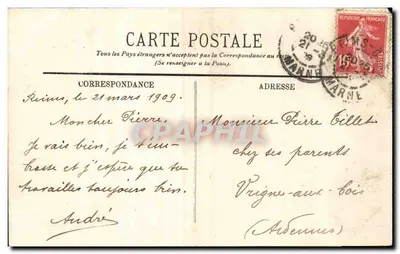 Paris — O Domo dos Inválidos — LL, n° 238 — Verso
