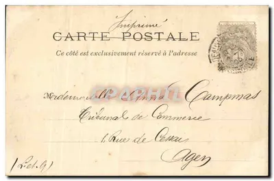 Saint-Berthevin - Incrocio dei Quais Tourny e dell'Indépendance — J.H.B. Ed. B. — Verso