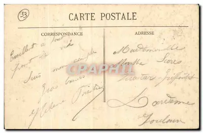 Bordeaux — Cours de l'Intendance i Plac Komedii — BR-67 — Rewers