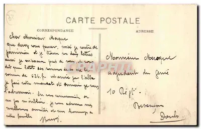 Bordeaux - Place Tourny et l'Inscription Maritime — Édition Aux Dames de France - Bordeaux — Rewers