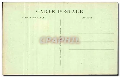 Bordeaux — Teatro-Français — C.B. — Verso