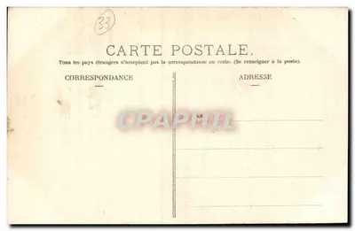 Refectory of La Trappe — Parfumerie Hubert, 30, Allées de Tourny, Bordeaux — Back