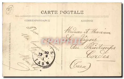 Bordeaux — Porte Dijeaux — D.D. n°17 — Rewers