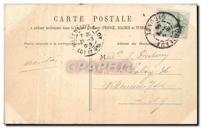 Bordeaux — Celnia — wydawca nieczytelny — Rewers