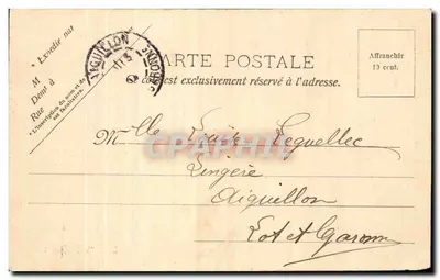 Bordeaux — Brama św. Julianna — V.P. Paris 48 — Rewers