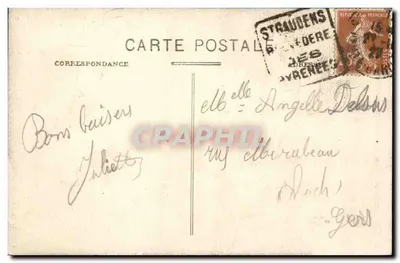 St-Gaudens (H.-G.) - O Ponte sobre a Garonne — Édith-Dukes, Lin-Journal — Verso