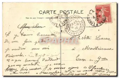 Toulouse - Praça e Igreja de São Etienne — Fototipia Labouche Frères, Toulouse, n°3 — Verso
