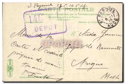 Toulouse — Katedra św. Etienne — Wydawnictwo Labouche, n° 2763 — Rewers