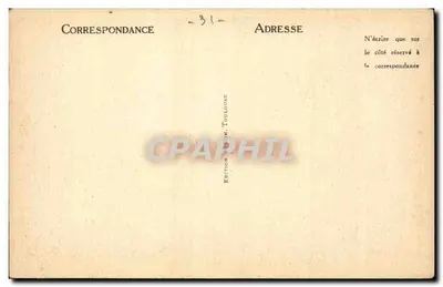 Toulouse — Les Ponts Jumeaux — Édition Hépin, no. 39 — Back