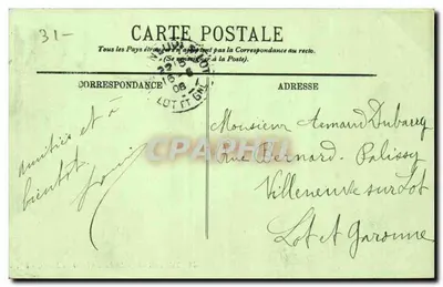 Toulouse - Wewnętrzny dziedziniec Małego Klasztoru Muzeum - LL. - n°48 — Rewers